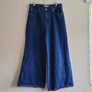 Levi's loose wide leg high-rise jeans size 29